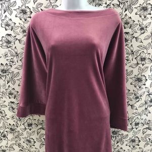 Woman Within Velvet Top Sz 1X (22-24) NWOT